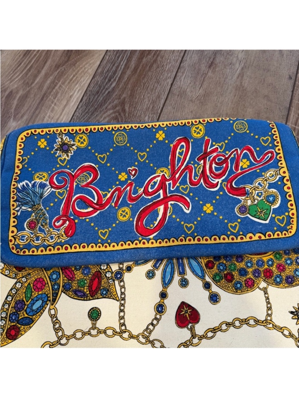 Brighton Glittering Love Tote NWT - Picture 4 of 7